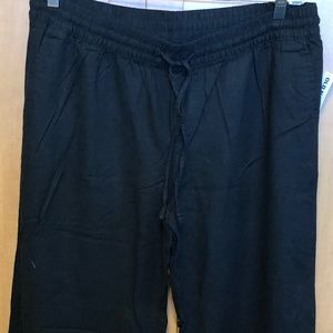 Old Navy Petite Linen Pants- set of 2